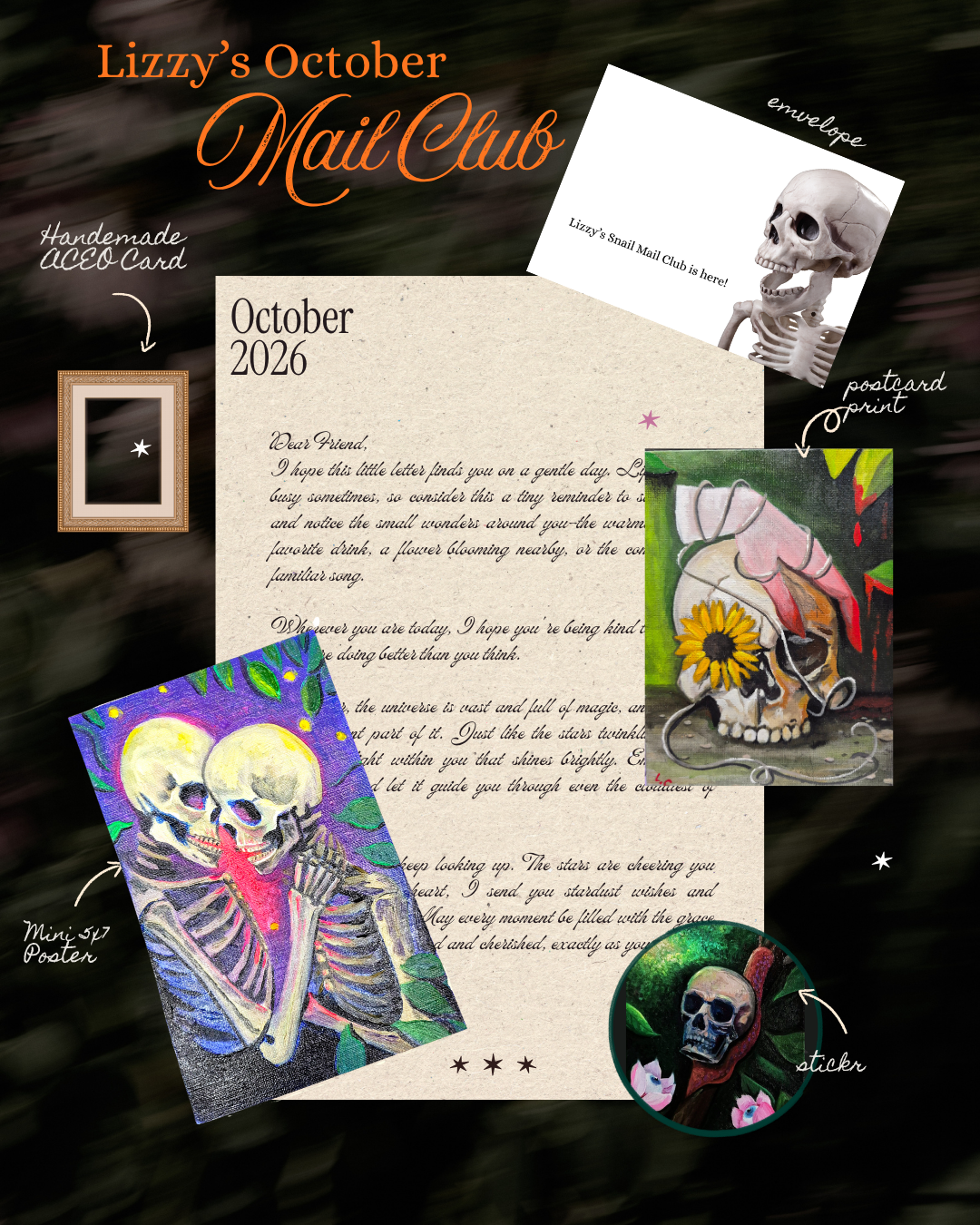 Lizy's Monthly Art Club